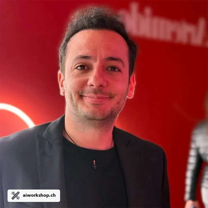 George Raymond-Alshoufi, founder of AI Workshop Switzerland